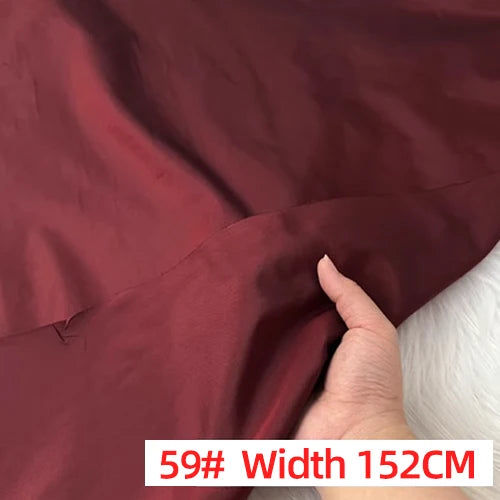 Customized Wide Solid Color Shuanggong Slub Fabric Skinny Gorgeous Color Multicolor Garment DIY Thai Raw Silk for Suit