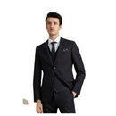 Customized Suit Light Luxury Korean Version Slim Fit Men's Three-piece Striped Suit Italian Style