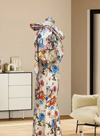 Elegant Strapless Semi-Formal Dress with Trumpet Mermaid Style for Formal Evening