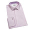 Fashion Business Men's Four Seasons Long Sleeve Slim Fit 3D Pink Polka Dot Shirt