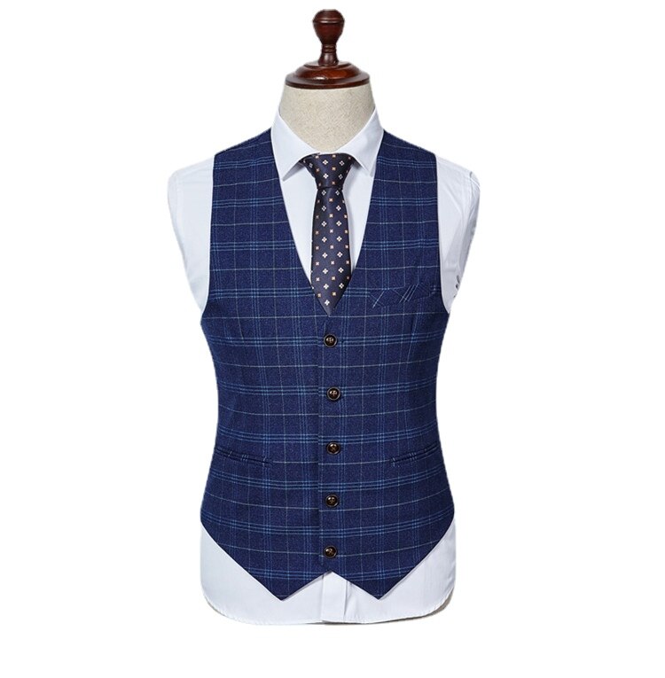 Fashion High Quality Men's Formal Business Casual Set 3-piece Men's Set
