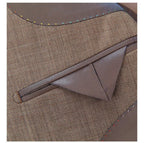 Fashion Luxury Two Piece Set Formal Casual Slim Fit Business Office Party Men's Suit