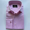 Fashion Men's Autumn Thin Long Sleeve Fashion Business Pure Pink Shirt