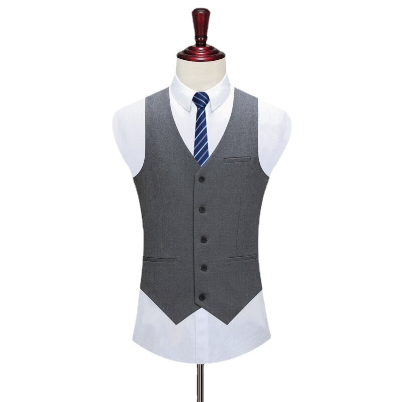 Fashion Slim Fit Suit 3 Piece Set 2 Piece Wedding Formal Lapel Wedding Prom Men's Suit