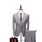 Fashionable Men's Classic Set 3-piece Wedding Groom Suit Set Men's Temperament Formal Business Set