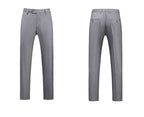 Fashionable Temperament New Men's Business Double Breasted Suit Jacket Men's Slim Fitting Wedding Two-piece Suit