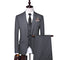 Gaoding Suit Groom Wedding Set Men's Dress Slim Fit Formal Dress British Style Suit Three Piece Set