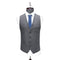 Grey Slim Fit Three Piece Set Comfortable Slim Fit Business Men's Office Formal Dress Banquet Set