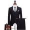 Groom Suit Set Men's Slim Fit Korean Version Wedding Dress Three Piece Business Dress Casual British Suit Men
