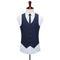 Groom Suit Set Men's Slim Fit Korean Version Wedding Dress Three Piece Business Dress Casual British Suit Men