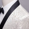 High Quality Men's Suit Jacket with One Button Slim Fitting Stage Singer Men's Fashionable Formal Tuxedo