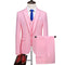 Men's Business Fashion Solid Color Slim Fit Suit Pants Set Wedding Tailcoat Men's Clothing