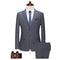 Formal New Men's Set 3-piece Set for Men's Leading Wedding Dress Banquet Men's Slim Fit Set