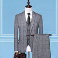 New Slim Fitting Formal Dress Fashion Wedding Suit Men'S Three Piece Casual Suit
