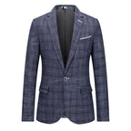 Boutique Leisure Fashion Business Wedding Dress Men's Slim Fit Set Three Pieces