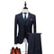 Suit Tank Top Long Pants Boutique Fashion Checker Retro Business Men's Set Groom Wedding Show Party Dress