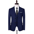 Customized Three Piece Formal Groom's Dress Business Professional Men's Set