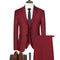 High Quality Men's Suit Set 3-piece Elegant and Luxurious Wedding Business Office Suit