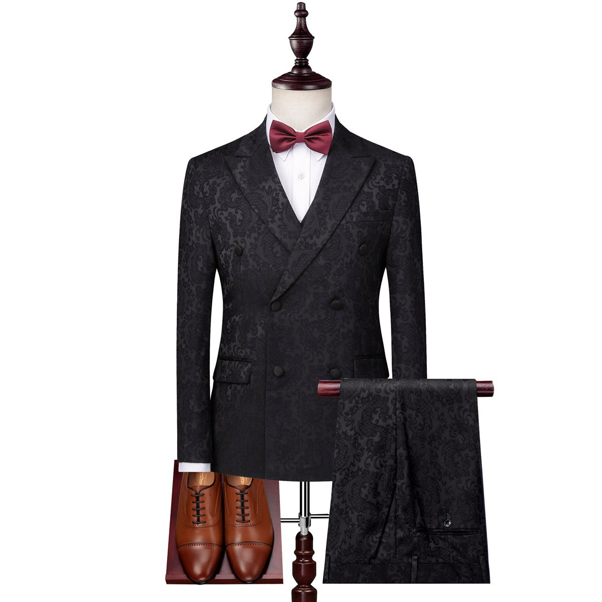 Men's Business Set Formal Professional Suit Set One Piece Set Men's Customized Set