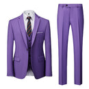 Tailor Shop Customized Fashion Men's Casual Business Wedding Set of 3 Pieces