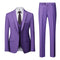 Tailor Shop Customized Fashion Men's Casual Business Wedding Set of 3 Pieces