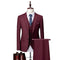 Men's Set Advanced Customized Business Set Three Piece Slim Fit Large Set