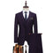 Suit Boutique Ball Slim Fitting Tuxedo Solid Color Men's Business Office Casual Formal Attire Groom Wedding Dress