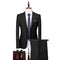 New Casual Business Suit Professional Men's Groom Wedding Dress Suit Pants Three Piece Set