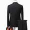 Men's Set Three Piece Business Casual Fit Set Groom Wedding Dress Set Men's Wedding Dress