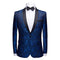 High Quality Men's Suit Jacket with One Button Slim Fitting Stage Singer Men's Fashionable Formal Tuxedo