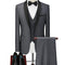 Tailor Shop Custom Solid Color Tuxedo Casual Business Groom Wedding Dress