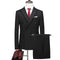 Men's Suit with Lapel and Solid Color Suit, Men's Wedding Groom with Slim Fitting Standing Collar Suit, Tuxedo