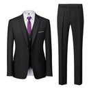 Tailor Shop Customized Fashion Men's Casual Business Wedding Set of 3 Pieces