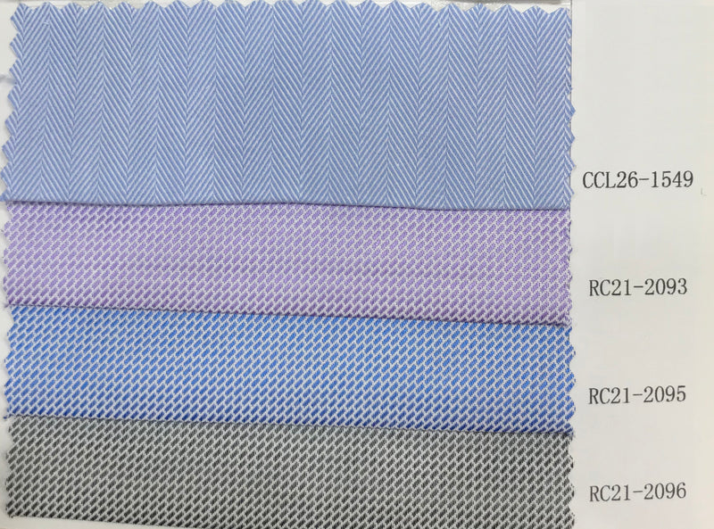 Custom Made Shirts with White Collar and White French Cuffs Mother of Pearl Buttons Medium Cutaway Collar