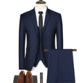 High Quality Men's Suit Set 3-piece Elegant and Luxurious Wedding Business Office Suit