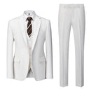 Tailor Shop Customized Fashion Men's Casual Business Wedding Set of 3 Pieces