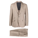 High Quality Suit Suit Jacket Fashion Men's Business Polyester Men's Formal Linen Suit