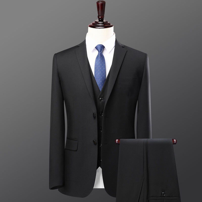 Customized Elegant High-end Formal Men's Slim Fitting Business Suit Men's Set