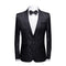 High Quality Men's Suit Jacket with One Button Slim Fitting Stage Singer Men's Fashionable Formal Tuxedo