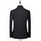 Checkered Casual Business Office Men's Set of Three and Two Groom's Wedding Dress Checkered Suit for Men