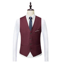 Men's Set Advanced Customized Business Set Three Piece Slim Fit Large Set