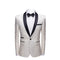 High Quality Men's Suit Jacket with One Button Slim Fitting Stage Singer Men's Fashionable Formal Tuxedo