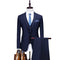 Suit Boutique Ball Slim Fitting Tuxedo Solid Color Men's Business Office Casual Formal Attire Groom Wedding Dress