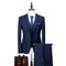 New Casual Business Suit Professional Men's Groom Wedding Dress Suit Pants Three Piece Set