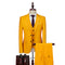 Autumn New Men's Business Casual Solid 3 Piece Suit Men's Two Breasted Suit