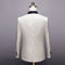 High Quality Men's Suit Jacket with One Button Slim Fitting Stage Singer Men's Fashionable Formal Tuxedo