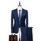 New Casual Business Suit Professional Men's Groom Wedding Dress Suit Pants Three Piece Set