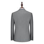 High Quality Temperament Men's Business Slim Fitting Suit Men's Groom Wedding Formal Suit