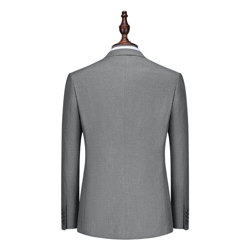 High Quality Temperament Men's Business Slim Fitting Suit Men's Groom Wedding Formal Suit