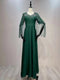 Light Luxury and High-end Temperament Socialite Tassel Sequin Banquet Evening Dress Toasting Gown